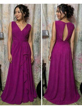 open lace back dress A-Line Sleeveless One-Shoulder Simple Prom Dress with Lace Appliques   Bridelily